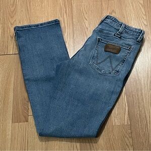 Wrangler Retro Men’s 30x34 (30x33) Mid Rise Bootcut Jeans Medium Blue Western